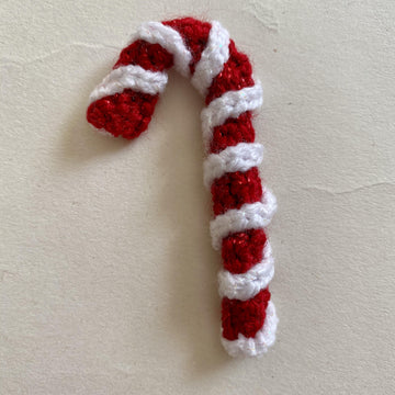 Candy Cane Christmas blanket and matching cushion