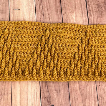 Cozy Triangles Blanket Strip