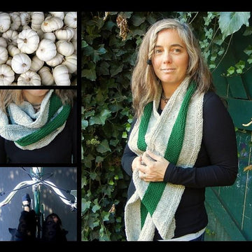 Market Basket Scarf or Infinity Scarf