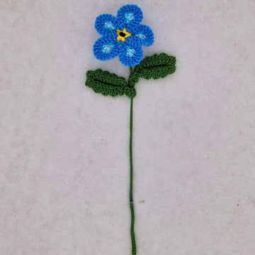 Springtime Flower Posy PDF Knitting Pattern Daffodil Forget-me-not Tulip Cosmos Bluebell
