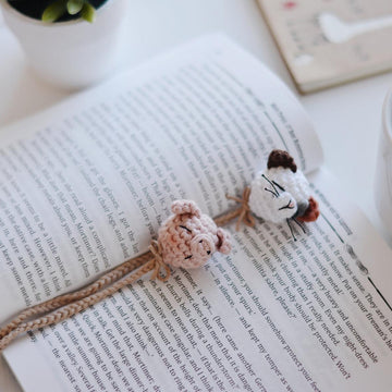 Cat and Pig Bookmarks