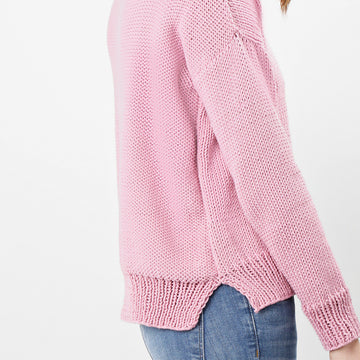 Emma Sweater in Wool and the Gang Shiny Happy Cotton - Downloadable PDF