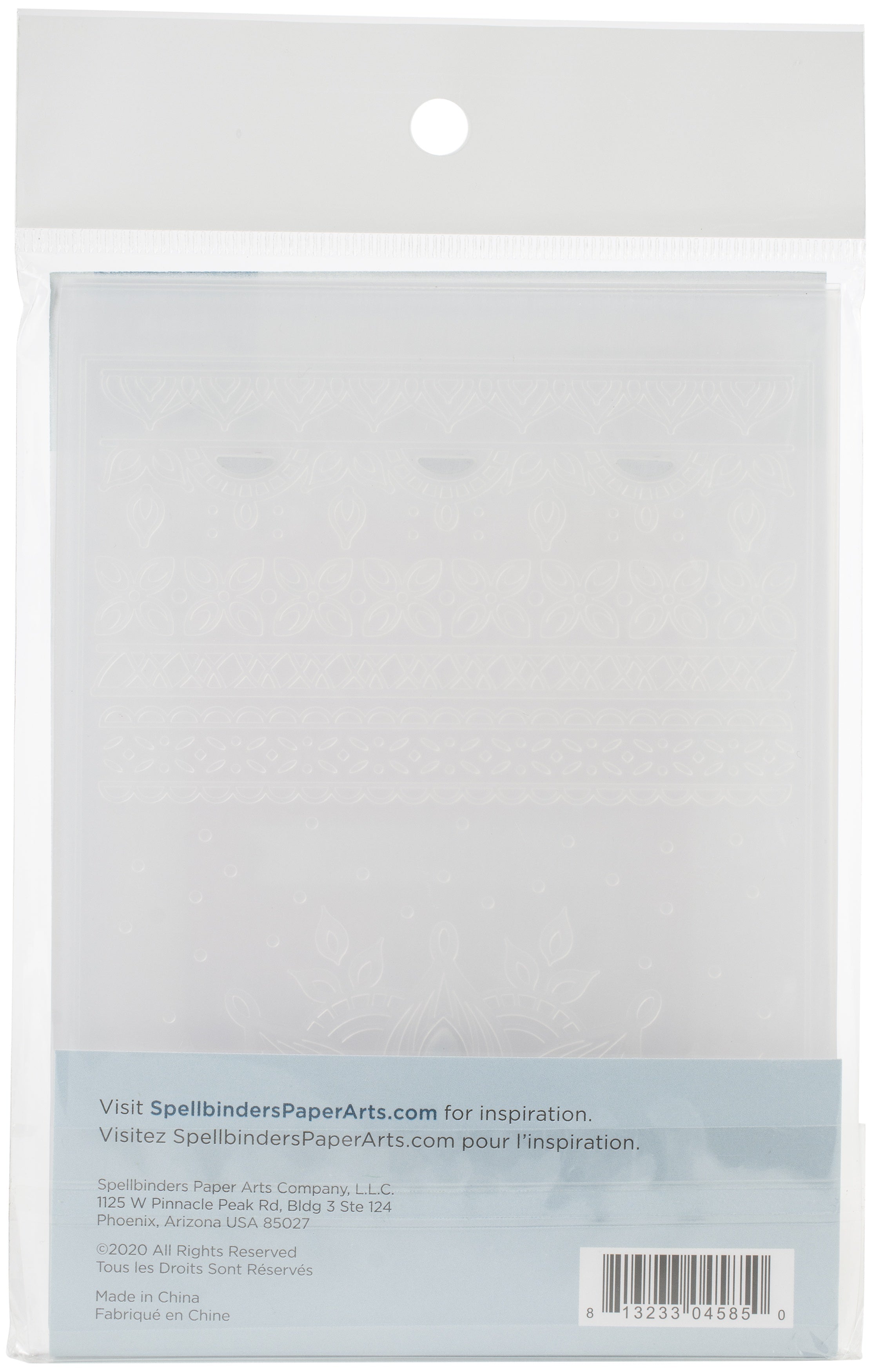 Spellbinders Cutting Embossing Folders - Delhi
