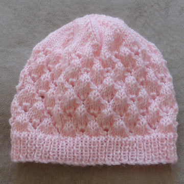Molly - 4ply lace hat for baby