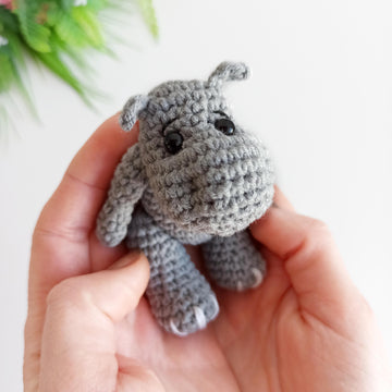 Crochet hippo pattern
