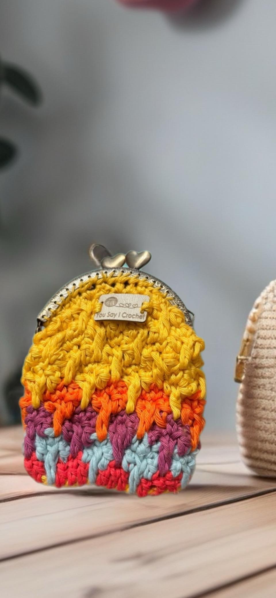 Coin Crochet Purse