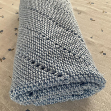 Corner 2 Corner Eyelet Baby Blanket