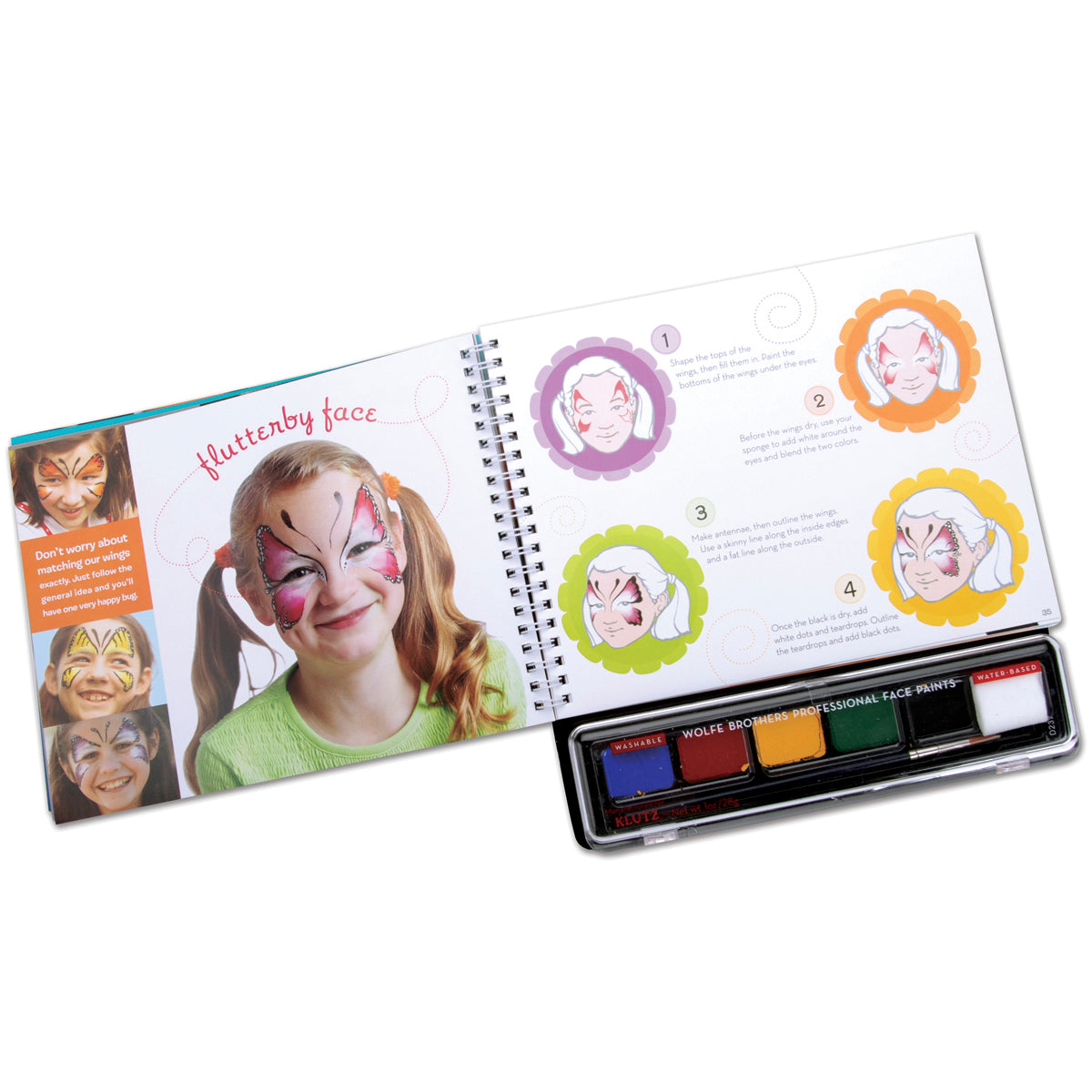 Klutz Face Painting Book Kit - 391462