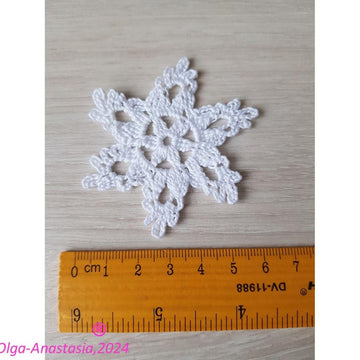 Crochet snowflake 89