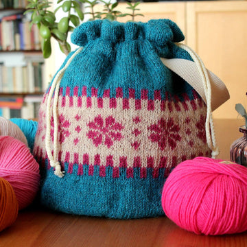 Manhattan Knitting Project Bag