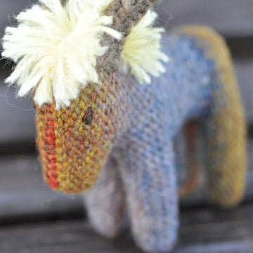 Little gray donkey