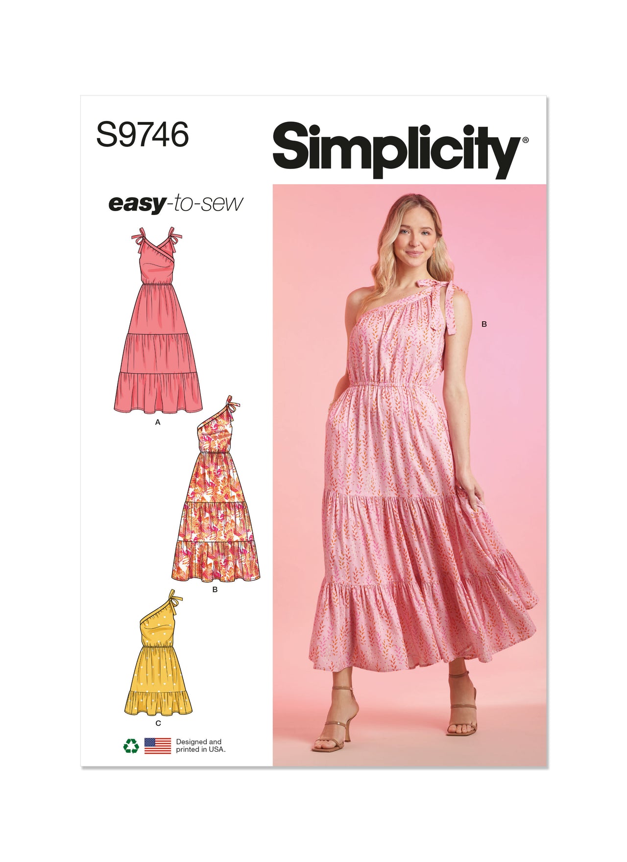 Simplicity Misses' Dresses S9746 - Sewing Pattern