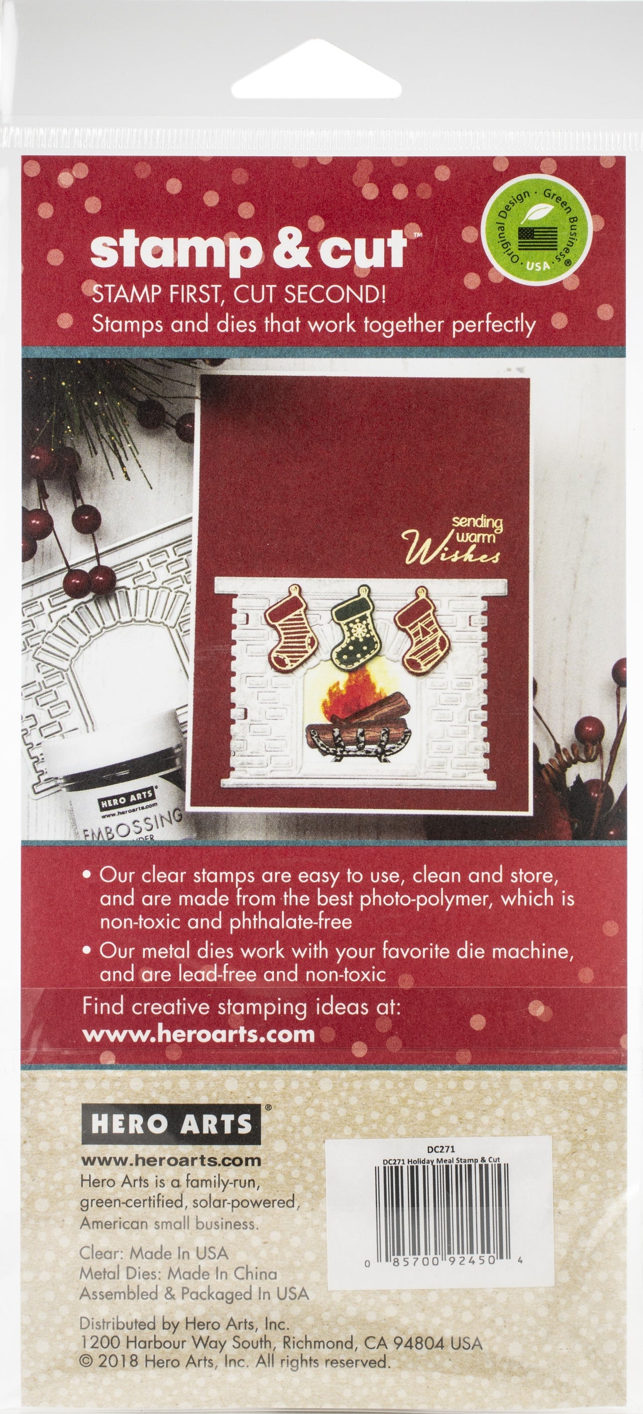 Hero Arts Stamp & Cut - Holiday Meal