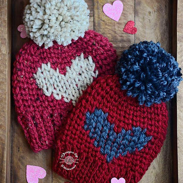 Big Heart Slouch Beanie