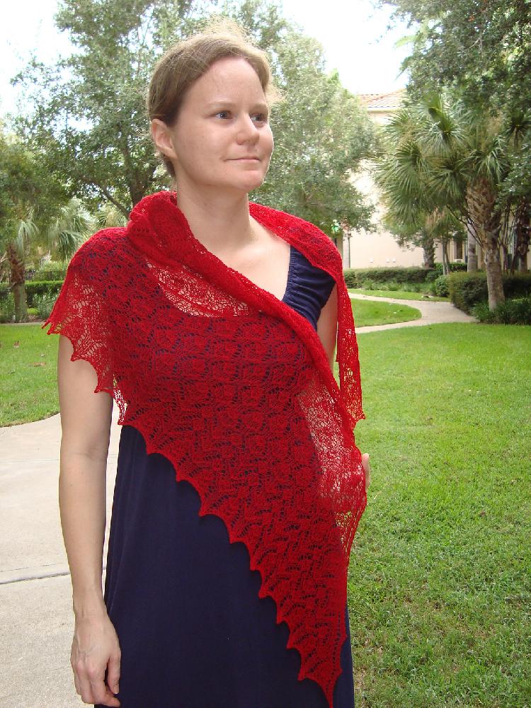En Fuego Shawl