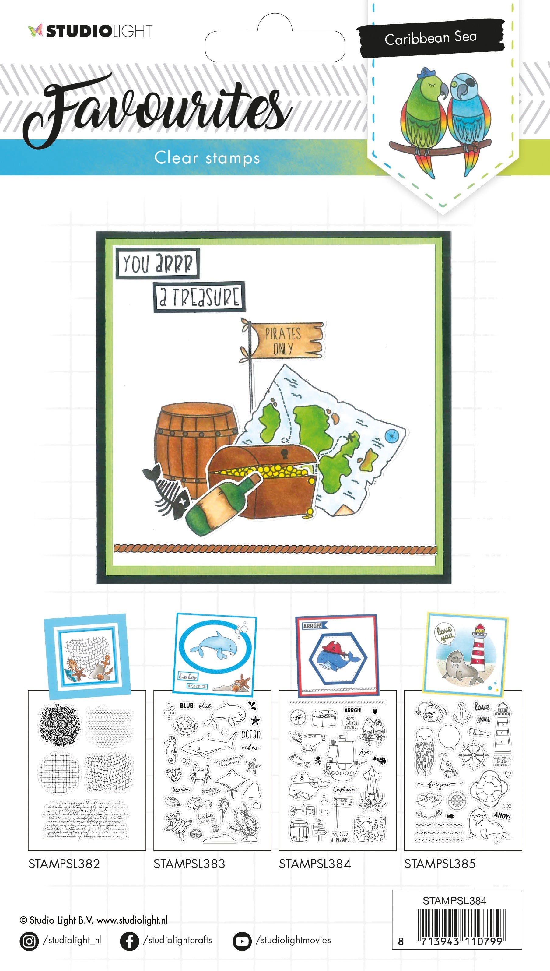 Studio Light Favourites A5 Stamps - 594892