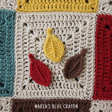 Fall Granny Square Blanket