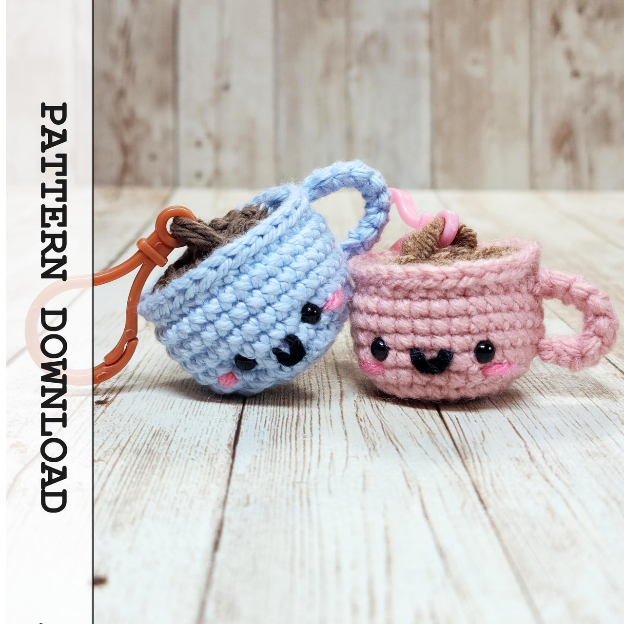 Cuppa Joe Coffee Keychain