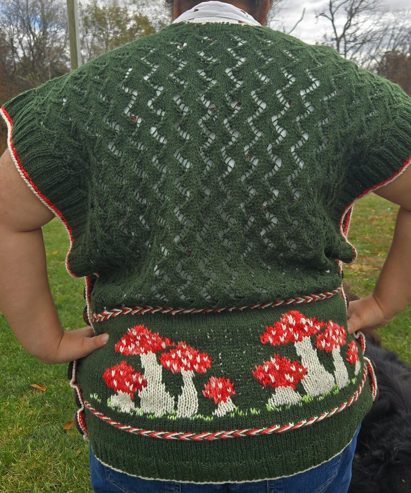 Mushroom Madness Vest