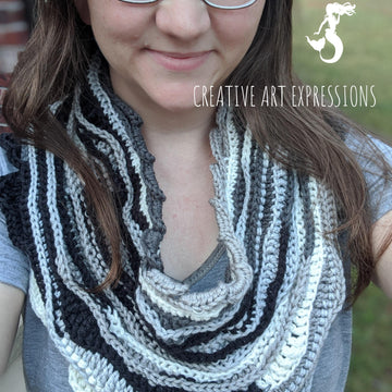 Sea Breeze Infinity Scarf Adult Teen