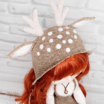 Reindeer outfit for Blythe doll