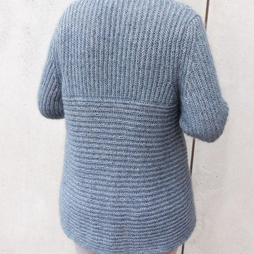 Mohairjacke in Halbpatent