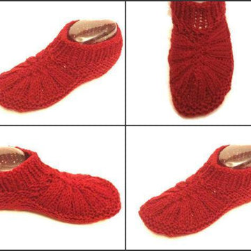 Front Ribbed Slippers