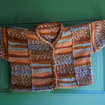 Patches Baby Sweater