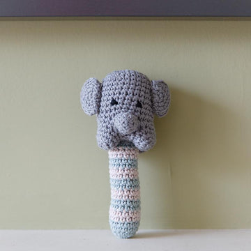 Ellen the Elephant Pram Chain and Rattle
