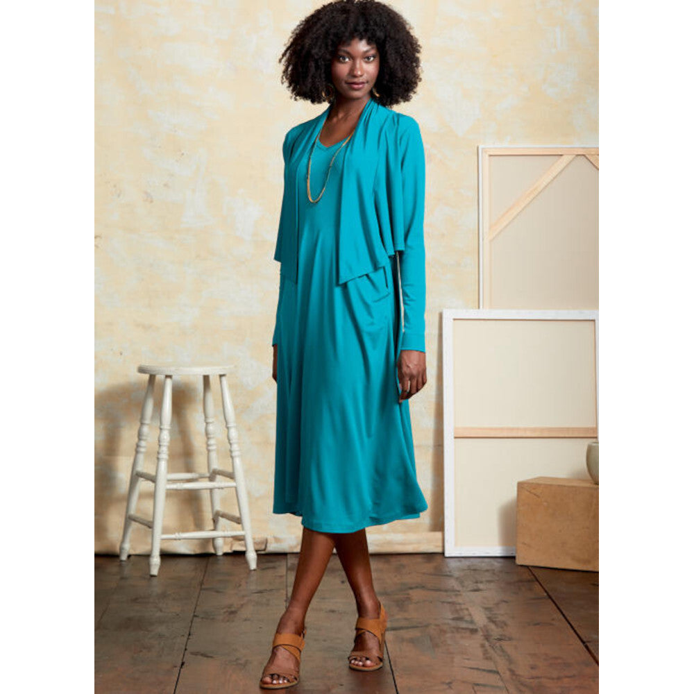 Vogue Misses' Shrug and Dress V9358 - Sewing Pattern