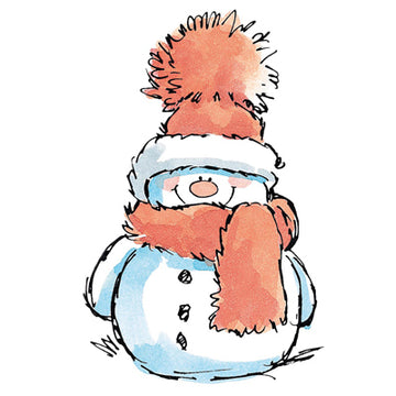 Penny Black Mounted Rubber Stamp 2.5"X3.75" - Snowy