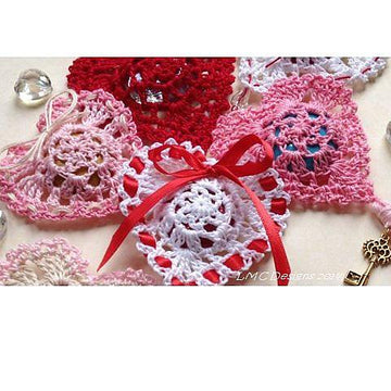 Valentine’s Victorian Heart Paperweight: Pink Collection