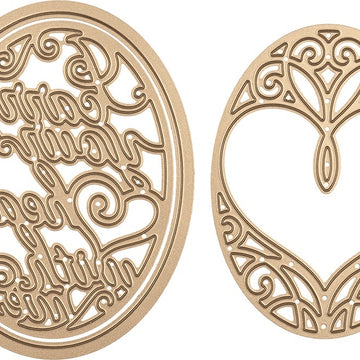 Spellbinders Shapeabilities Dies By Becca Feeken - I Carry Your Heart 3D Layering