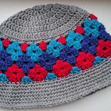 Granny Diamond Bucket Hat