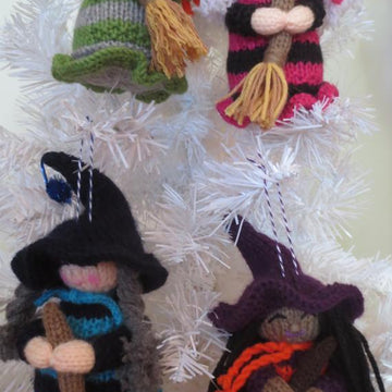 Halloween Witch Ornament
