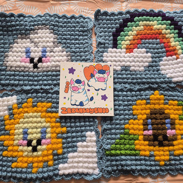 Sunshine and bobble placemats