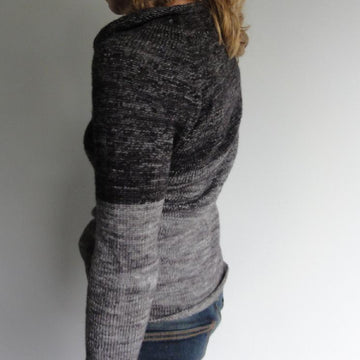 Grey Twist Cardi