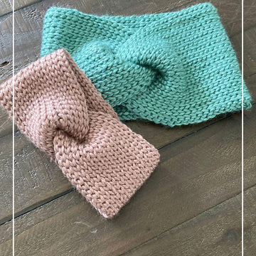 Easy Knit Look Twisted Ear Warmer