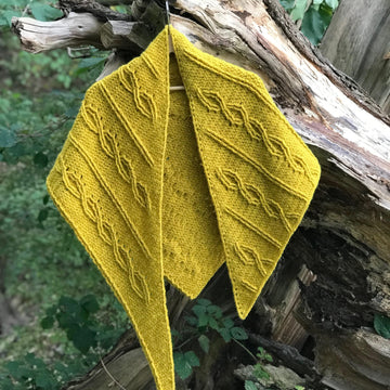 Cabled Shawl