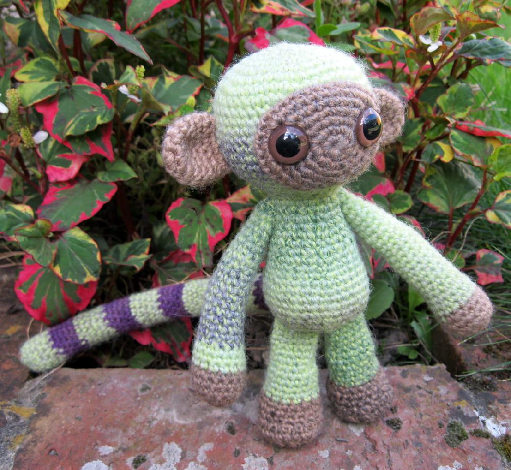 Woolly Monkey Amigurumi
