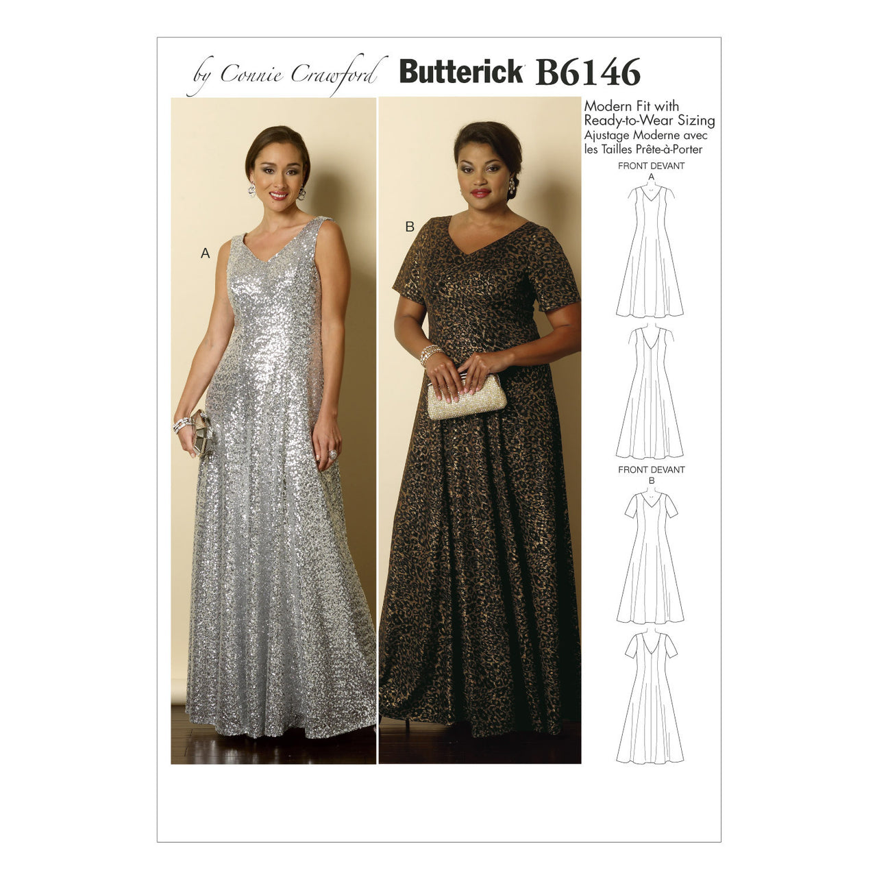Butterick Misses'/Women's Dress B6146 - Sewing Pattern