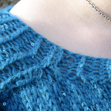 Diamond droplet blouse