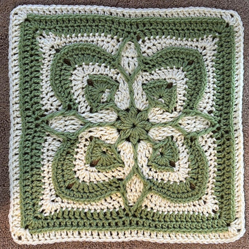 Hibiscus Afghan Square
