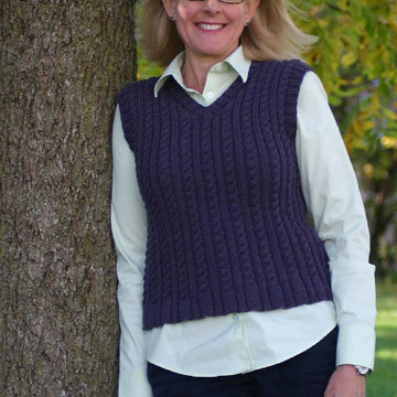 Cable Rib Vest