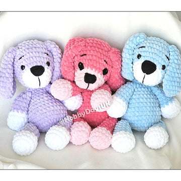 Chenille Crochet Puppy