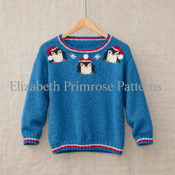 Three Merry Penguins Jumper P165