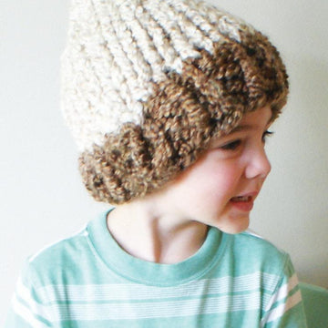 Chunky Acorn Hat in Toddler, Child and Adult Sizes (hat014)