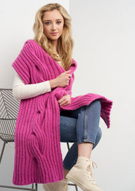 Mariner Shawl in Rowan Brushed Fleece - RTP004-0012-ENPFRP - Downloadable PDF