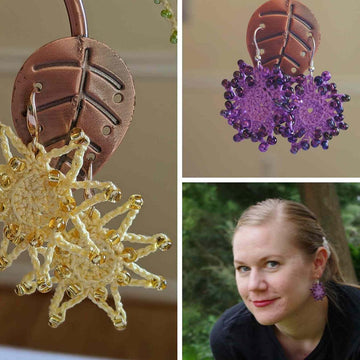 The Flower of the Sun Earrings
