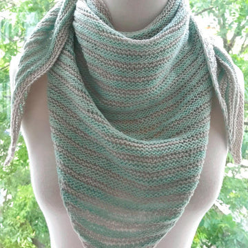 Simple garden shawl